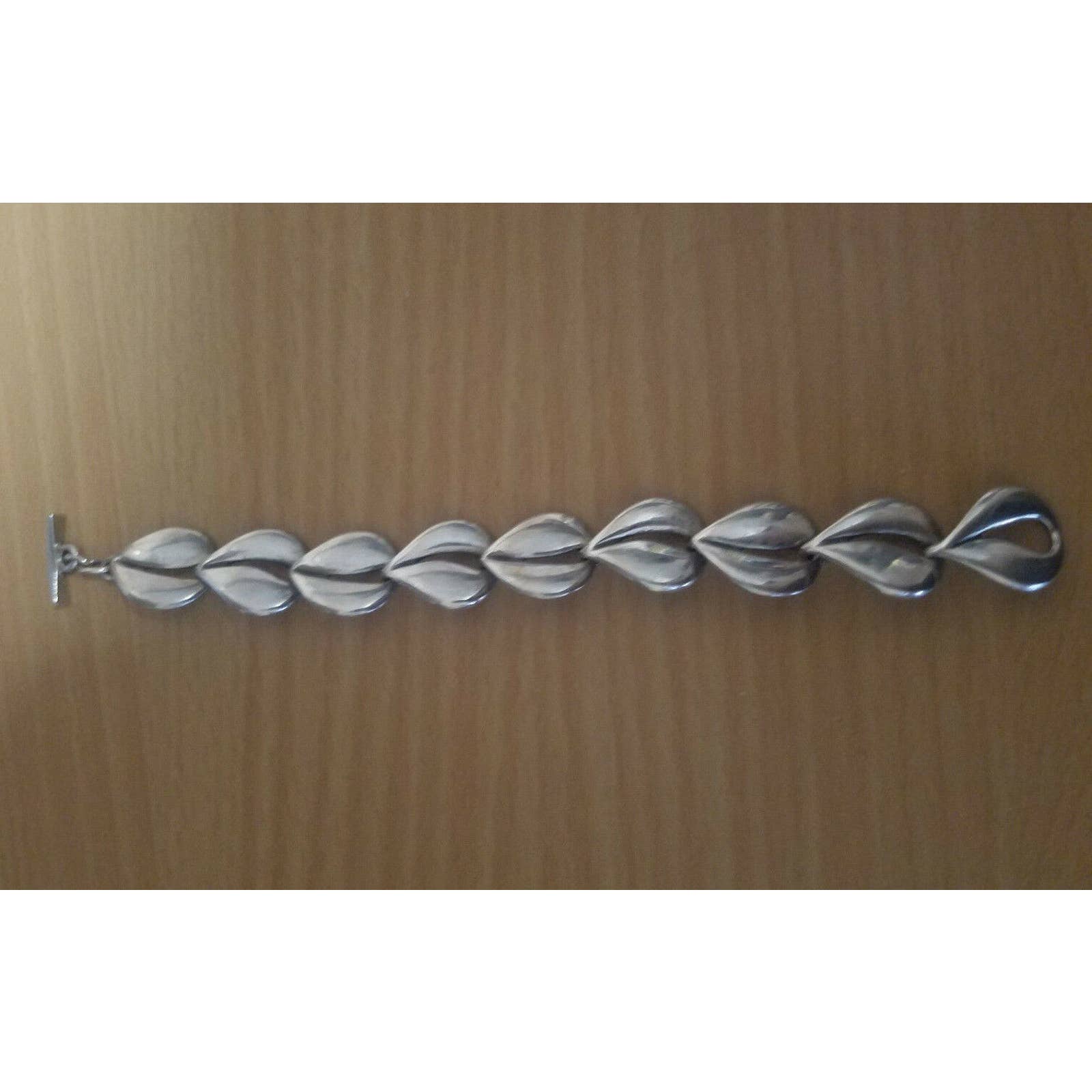 James Avery Heart Link Vintage Toggle Bracelet